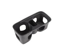 Car Trim Interior For Defender 90 110 130 2020-2024 TPE Black Car Center Console Water Cup Holder Storage Box Car Accessory(For 2020-2021)