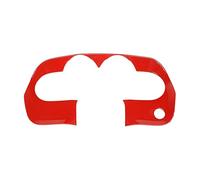 Car Trim Interior For Dodge For Challenger 2009 2010 2011 2012 2013 2014 Dashboard Decoration Cover Trim Panel Car Interior Accessories(B red)