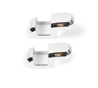 Car Trim Interior For F150 2015-2020 Car Seat Safety Belt Button Cover Trim Safety Buckle Cover Strip Car Interior Accessories(Chrome)