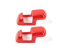 Car Trim Interior For F150 2015-2020 Car Seat Safety Belt Button Cover Trim Safety Buckle Cover Strip Car Interior Accessories(Red)