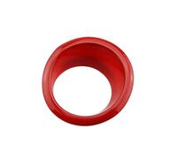 Car Trim Interior For Jeep for Compass 2th for Renegade 2015-2020 Car Ignition Key Switch Decoration Ring Circle Trim Stickers Car Interior Trims(Red)