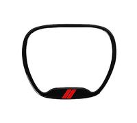Car Trim Interior For Jeep For Grand For Cherokee SRT8 2014-2020 Central Ring For Steering Wheel Trim Cover Interior Mouldings(Black)