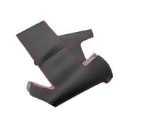 Car Trim Interior For Kia K3 13 K3S 14 K2 For Rio 15 16 For Ceed For Cerato 13-17 Hand-stitched Car-styling Interior Steering Wheel Cover Car Interior Trims(Red Thread)