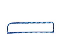 Car Trim Interior For Mitsubishi For Eclipse 2006-2011 Car Interior Central Control CD Gear Shift Panel Trim Cover Sticker Car Interior Accessories(Style G-Blue)