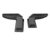 Car Trim Interior for Suzuki for Jimny JB64 JB74 2019-2023 Car Rear Windshield Heating Wire Protection Cover Trim Interior Mouldings 2PCS(Carbon Fiber)