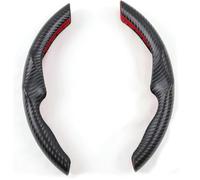 Car Trim Interior For Tesla For Model 3 Y Car Steering Wheel Cover Panel Trim Frame Shift Knob Interior Sticker Accessories(Steering cover)