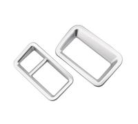 Car Trim Interior For Toyota for C-HR 2016-2023 Car Tank Button Trim Headlight Switchs Circle Sticker Fog Lights Switch Cover Car Interior Trims(ABS chrome LHD)