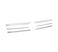 Car Trim Interior For VW for Tcross 2018-2023 6Pieces Racing Engine Front Grill Grille Frame Trim Sticker Car Interior Trims