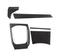 Car Trim Interior LHD For BMW 3 4 Series G20 G28 G22 20-25 Car Center Console Gear Shift Panel Frame Cover Trim Accessories Interior Mouldings(5pcs Carbon Fiber)