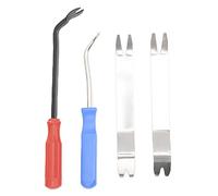 Car Trim Removal Tool Kit 4pcs | Manganese Steel Auto Panel Pry Tools for Car Audio/Door/Window/Dashboard | Scratch Defiant Non Marring Interior Repair Tool Set