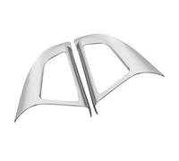 Car Trim Sticker Protector Car Chrome Steering Wheel Panel Cover Trim Sticker for Chevy for Cruze Sedan Hatchback 2009-2015 for Trax for Malibu(Two Hole Matt)