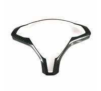 Car Trim Sticker Protector For Tesla For Model X For S 2016-2021 ABS Carbon Fiber Inner Car Steering Wheel Cover Trim Frame Decor(Carbon Look)