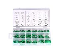 Car Truck Replacement Air Conditioning Green O-Ring Tools Assortment O-Rings with convenient resealable plastic case