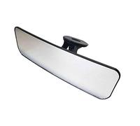 Car Truck Universal Rear View Mirror Anti Glare Rearview Mirror Clip on Panoramic Car Interior Wide Angle Rear View Mirror (White Mirror/with Sucker)