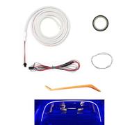 Car Trunk Ambients Light Strips LED Decorative Light Strips Silicone Texture Factory Lighting Signals For Various Occasion Invisible Trunk Ambient Lighting