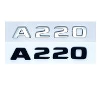 Car Trunk Badge Sticker 3D ABS Emblem Letters,For A160 A180 A200 A220 A250 A260 A180d A220d 4matic