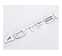 Car Trunk Badge Sticker 3D ABS Emblem Letters,For Audi A1 A3 A4 A5 A6 A7 Q3 Q5 Q7 TT 30 35 40 45 50 55
