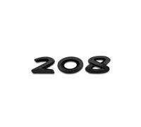Car Trunk Badge Sticker 3D ABS Emblem Letters,For Peugeot 206 207 208 301 307 308