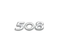 Car Trunk Badge Sticker 3D ABS Emblem Letters,For Peugeot 206 207 208 301 307 308