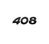 Car Trunk Badge Sticker 3D ABS Emblem Letters,For Peugeot 206 207 208 301 307 308