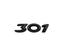Car Trunk Badge Sticker 3D ABS Emblem Letters,For Peugeot 206 207 208 301 307 308