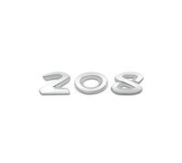 Car Trunk Badge Sticker 3D ABS Emblem Letters,For Peugeot 206 207 208 301 307 308