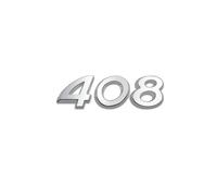Car Trunk Badge Sticker 3D ABS Emblem Letters,For Peugeot 206 207 208 301 307 308