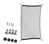 Car Trunk Cargo Net Organizers with Quick-Install, Flat Net | Multipurpose Car Interior Organizers Meshes Cargo Net Elastic Storage Pocket for Child Safe Vehicle Storage