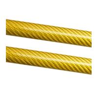 Car Trunk Gas Spring For BMW For 1 Series For F20 For Hatchback 2011 2012-2019 Rear Trunk Boot Shock Dampers Cylinders Supports Automatic Open Struts With Pop Springs(Yellow carbon fiber)