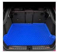 Car Trunk Main Mat For For Cayenne 2011 2012-2017 Car Trunk Mat High Side Boot Waterproof Rear Cargo Cover Carpet Pad(Blue)