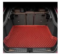 Car Trunk Main Mat For For Cayenne 2011 2012-2017 Car Trunk Mat High Side Boot Waterproof Rear Cargo Cover Carpet Pad(Wine Red)