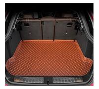 Car Trunk Main Mat For For Cayenne 2011 2012-2017 Car Trunk Mat High Side Boot Waterproof Rear Cargo Cover Carpet Pad(Brown)