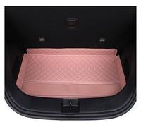 Car Trunk Main Mat For Leapmotor T03 2024 2025 Full Coverage Leather Trunk Mat Boot Liner Tray Waterproof Mud Protector Cargo Carpet(1pcs pink)