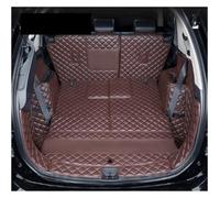 Car Trunk Main Mat For Mitsubishi For Outlander 4WD 2WD 2013-2021 Leather Trunk Mat Mats Rug Carpet Accessories Full Coverage Car Boot Mat(D)