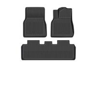 Car Trunk Main Mat For Tesla For Model 3 Y For Highland 2019-2025 TPE Car Floor Mats Luggage Mat Set Four Seasons Waterproof Anti-slip Trunk Mat Full Coverage Car Boot Mat(RHD Y a)