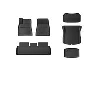 Car Trunk Main Mat For Tesla For Model 3 Y For Highland 2019-2025 TPE Car Floor Mats Luggage Mat Set Four Seasons Waterproof Anti-slip Trunk Mat Full Coverage Car Boot Mat(2024 3 Highland e)