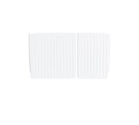 Car Trunk Main Mat For Tesla For Model Y 3 2019-2024 Floor TPE Mat Trunk White Luggage Mat Waterproof Non-Slip Carpet Floor Liner Full Coverage Car Boot Mat(3 Highland 2024)