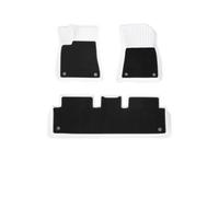 Car Trunk Main Mat For Tesla For Model Y 3 2019-2024 Floor TPE Mat Trunk White Luggage Mat Waterproof Non-Slip Carpet Floor Liner Full Coverage Car Boot Mat(3 Highland Menes)