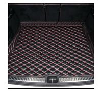 Car Trunk Mat Anti Dirty Durable Artificial Leather Carpet Protective Pad For A5 8TA 2007 2008 2009 2010 2011 2012 2013 2014 2015 Car Boot Mats(Black Red)