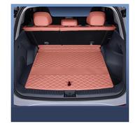 Car Trunk Mat Boot Liner For Geely For EX5 For Galaxy E5 For Proton For EMas 7 Car Boot Mat Rear Trunk Liner Cargo Leather Floor Carpet Tray Protector(Brown mat)