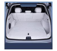 Car Trunk Mat Boot Liner For Geely For EX5 For Galaxy E5 For Proton For EMas 7 Car Boot Mat Rear Trunk Liner Cargo Leather Floor Carpet Tray Protector(White full)