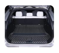 Car Trunk Mat Boot Liner For Xpeng For G6 For XiaoPeng 2023-2024 PU Trunk Mat Car Waterproof Floor Mat Car Accessories Fully Surrounded Factory(1pcs black beige)