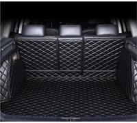 Car Trunk Mat Cargo Liner Carpet Interior Accessories Cover For Benz ML-Class W164 2008-2011(Black)