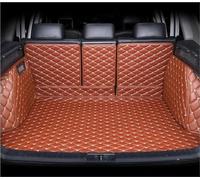 Car Trunk Mat Cargo Liner Carpet Interior Accessories Cover For Benz ML-Class W164 2008-2011(Brown)
