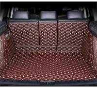Car Trunk Mat Cargo Liner Carpet Interior Accessories Cover For Benz ML-Class W164 2008-2011(Dark brown)