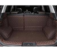 Car Trunk Mat Customized Car Trunk Mat For Captur 2014 2015 2016 2017 2018 Waterproof Leather Floor Mats(Champagne)