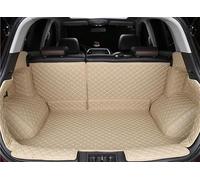 Car Trunk Mat Customized Car Trunk Mat For Captur 2014 2015 2016 2017 2018 Waterproof Leather Floor Mats(Beige)
