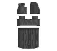 Car Trunk Mat For BYD For Sealion 7 EV 2024 2025 Floor Mats Cargo Liner Trunk Pad TPE 3D Foot Mat Waterproof Set LHD RHD Car Boot Trunk Mats(LHD 4pcs set)