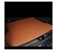 Car Trunk Mat For Cadillac For XT4 2018-2020 The Trunk Cargo Leather Liner Car Boot Liner Cargo Compartment Floor Carpet(Brown)