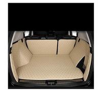 Car Trunk Mat For Cadillac For XT4 2018-2020 The Trunk Cargo Leather Liner Car Boot Liner Cargo Compartment Floor Carpet(Beige-A)
